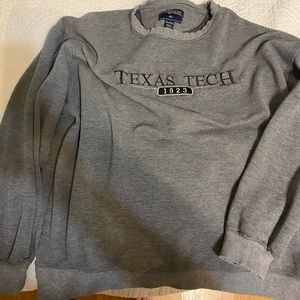 Texas tech crew neck sweatshirt